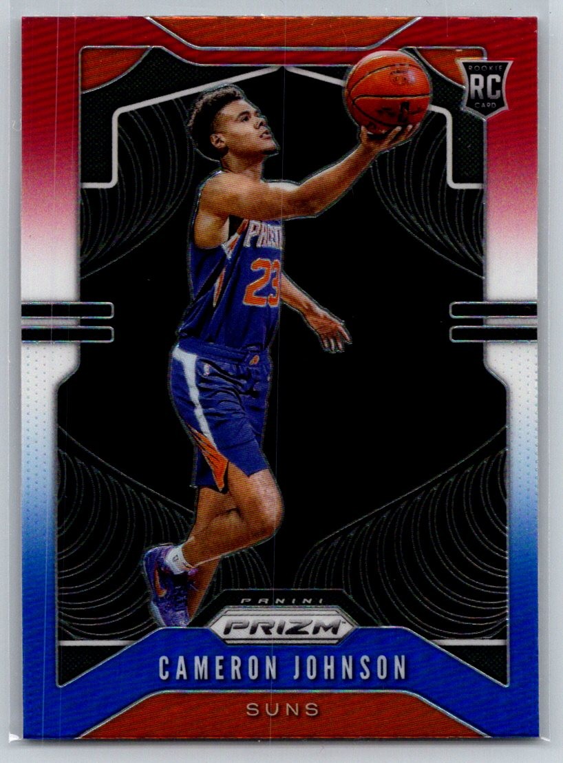 2019-20 Panini Prizm #257 Cameron Johnson Prizms Red White and Blue