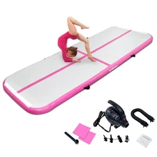 13FT Air Track Inflatable Training Tumbling Gymnastics Gym Mat for Yoga 4M/L