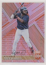 2019 Panini Elite Extra Edition Aspirations Orange 23/100 Trey Harris #178 8d2