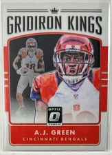 2016 Donruss Optic #25 A.J. Green Gridiron Kings Cincinnati Bengals