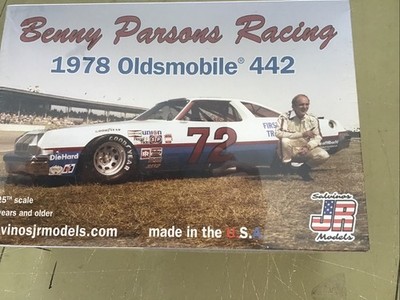 Salvinos JR Models BPO1978D 1/24 '78 Benny Parson Oldsmobile 442 Model Kit