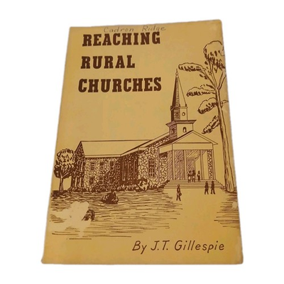 #ad #ad Reaching Rural Churches 1959 Softcover J. T. Gillespie Southern Baptist Vtg $6.99