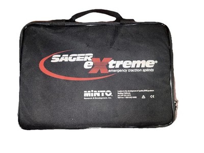 Sager Extreme Minto SX404 Bilateral Emergency Traction Splint w/ Case