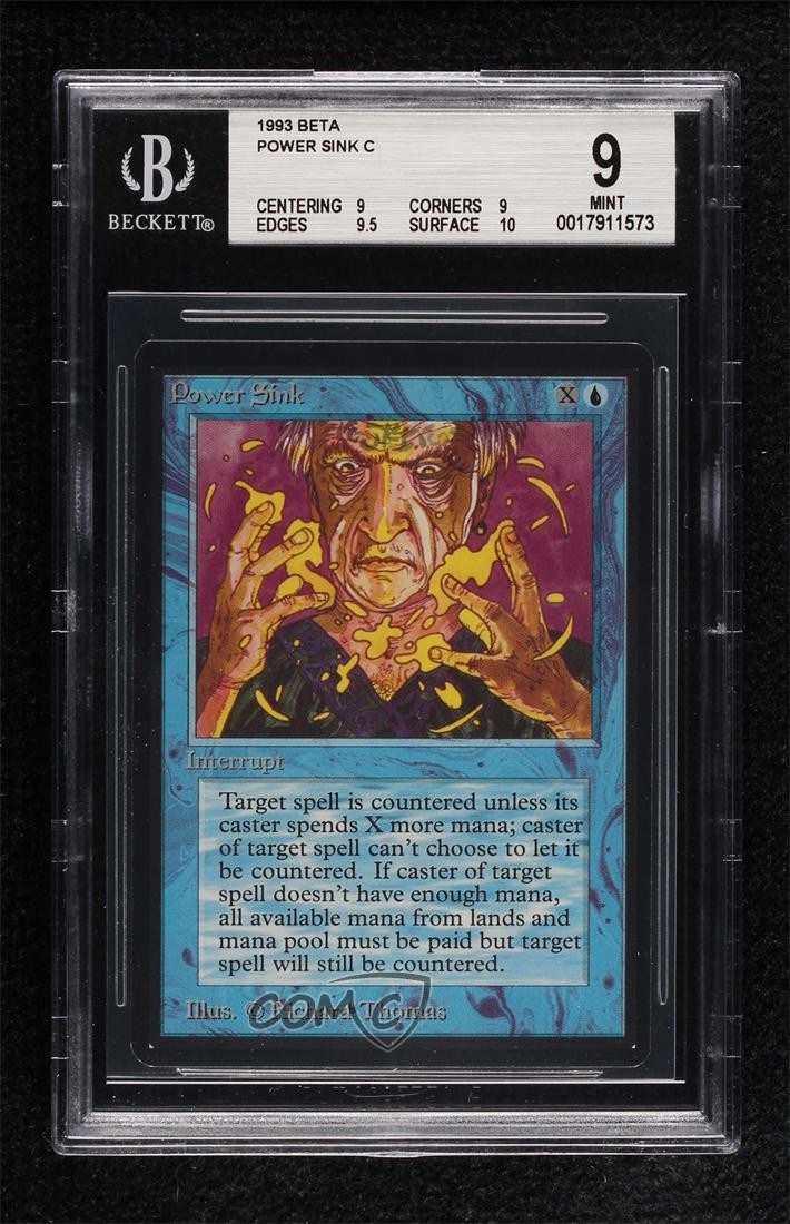 Power Sink Magic: Limited Edition Beta BGS 9 MINT 1993