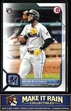 Bryan De La Cruz 2022 Bowman #88 Miami Marlins Rookie RC