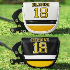 NEW Lab DF3 Golf Putter Headcover Magnetic Closure Happy Gilmore 18 Mallet Cover