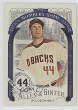 2016 Topps Allen & Ginter The Numbers Game Paul Goldschmidt #NG-40 0f8