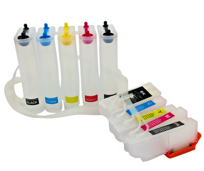 T410 CISS Chipless Ink Tank System for Epson XP-630 XP-640 XP-830 Printers