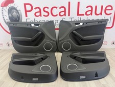 Audi A5 8T Sportback S-Line Speed Teilleder Türverkleidungen Türpappen B&O