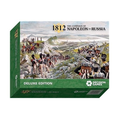Decision Games Wargame 1812 - Napoleon in Russia (Deluxe Ed) Box SW (New)