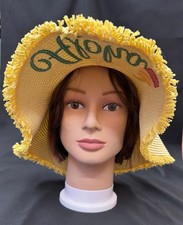 Disney Parks Dole Whip Straw Hat Butter Yello...