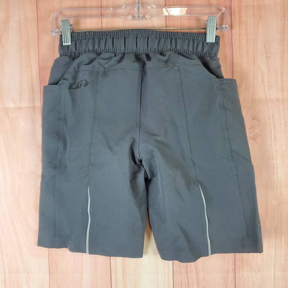 Louis Garneau Range 2 Cycling Athletic Shorts Boys Medium J Gray NEW - Image 2 of 4