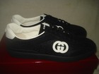 100% AUTHENTIC NEW MEN GUCCI NEW G74 BLACK SUEDE & CANVAS SNEAKER UK 12/US 13 — photo 8