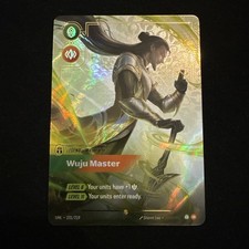 Master Yi Wuju Master ON OverNumbered 231/219 Riftbound Unleashed — live eBay listing