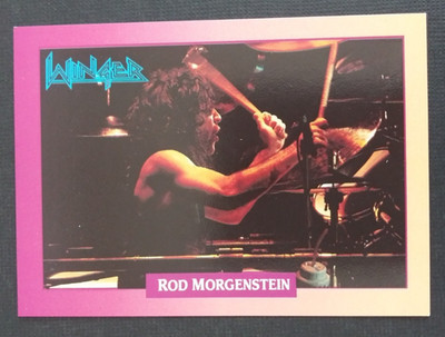 1991 Brockum RockCards Rod Morgenstein #72