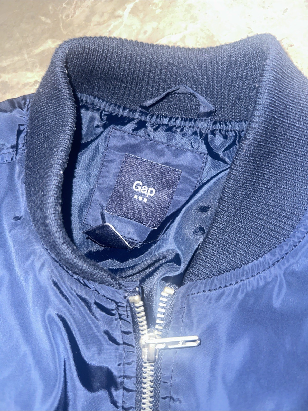 GAP  BLACK SOFTSHELL LIGHTWEIGHT ZIP JACKET COAT … - image 2