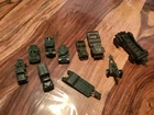 Vintage Military Vehicles: 5 Matchbox Lesney /2 Tootsie Toy and more