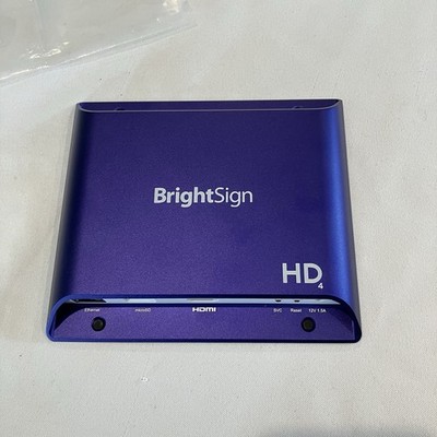Brightsign HD224 Standard Input Output Digital Media No Cords HDMI HD