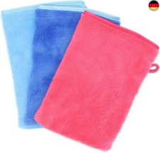 ALLY-MAGIC Waschlappen Gesicht, Microfaser Waschlappen, Waschhandschuh Körper,