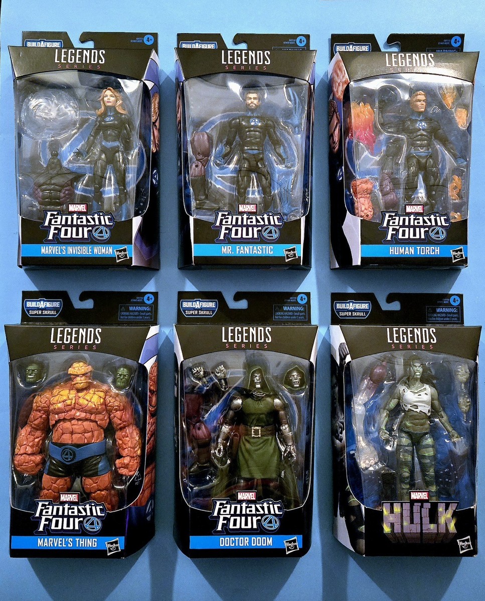 Hasbro Marvel Legends FANTASTIC FOUR Super Skrull BAF Wave Full