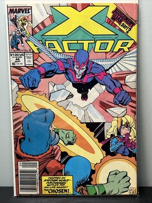 X-Factor #44 Newstand Variant (Marvel Comics September 1989) 