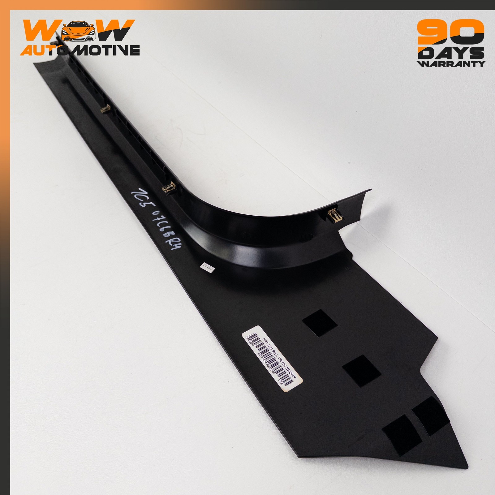 04-13 CHEVROLET CORVETTE C6 XLR FRONT RIGHT INNER DOOR SILL TRIM PLATE COVER OEM