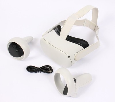 Meta Oculus Quest 2 64GB Virtual Reality Headset with Controllers - White