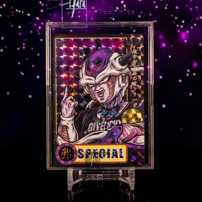 2022 Dragon Ball Drip Frieza Prism Holo Custom Foil SPECIAL Edition RARE Card
