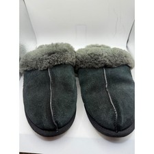 UGG Scuffette II Suede Sheepskin Slippers Forest Green 1106829 Mens 8 Womens 10