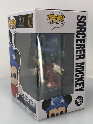 【サイン、プロテクター付き】Funko pop ディズニー ソーサラーミッキー Amazon.com: Funko Pop! Disney: Fantasia 80th Anniversary