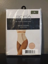 Women's Sofia Intimates Firm Control High Waist Shaping Thong size XL