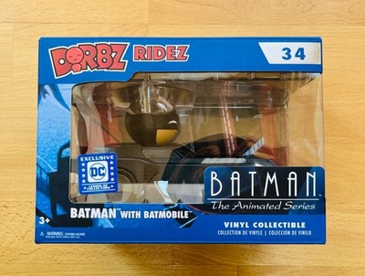 Funko Dorbz Ridez DC Batman & Batmobile #34 Legion of Collectors Exclusive