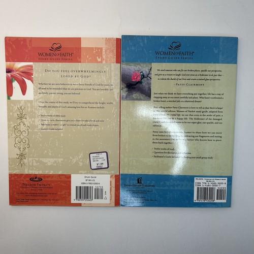 Lot of 9 Women of Faith Study Guide Series Bible Paperback Books - Picture 5 of 11