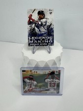 2018 Topps Update Ronald Acuna Jr RC Legends Rookie Card LITM-1 + US43 Future. rookie card picture