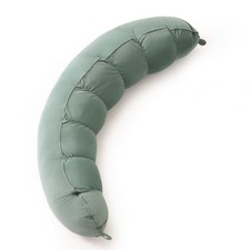 Peallow Pat. Pend Long Round Body Pillow for Adults, Bolster Pillow for
