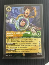 Disney Lorcana TCG Woody Buzz Lightyear Best Buddies 226/204 Legendary EN