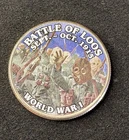 Colorized Kennedy JFK Half Dollar World War I Battle Of Loos Free Shipping