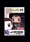 Andy Bernard Funko Pop! 878 The Office Target Banjo Dwight in NEW Protector!