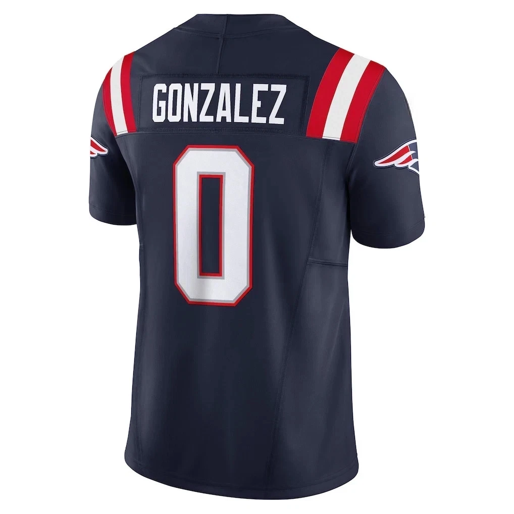 2025 Men's/Youth Patriots Christian Gonzalez #0 Rivalries Jersey