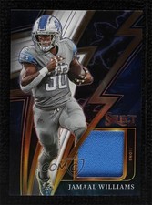 2022 Panini Select Sparks White Prizm 46/75 Jamaal Williams #SP-40 0fi7