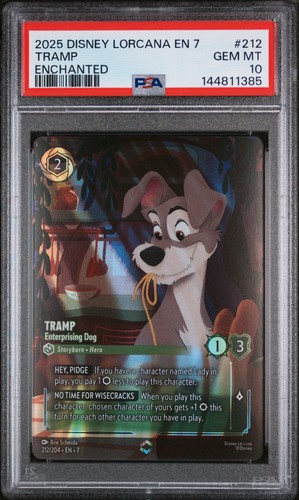 Tramp - Enterprising Dog graded PSA 10 for sale on eBay