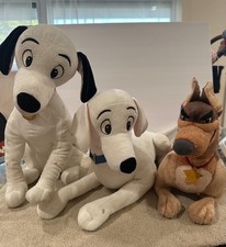 RARE VINTAGE LARGE 18" PLUSH STUFFED FROM 101 DALMATIANS DISNEY STORE.