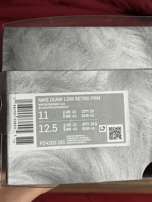 Nike Dunk Low Year of the Rabbit FD4203-161 US Size 11