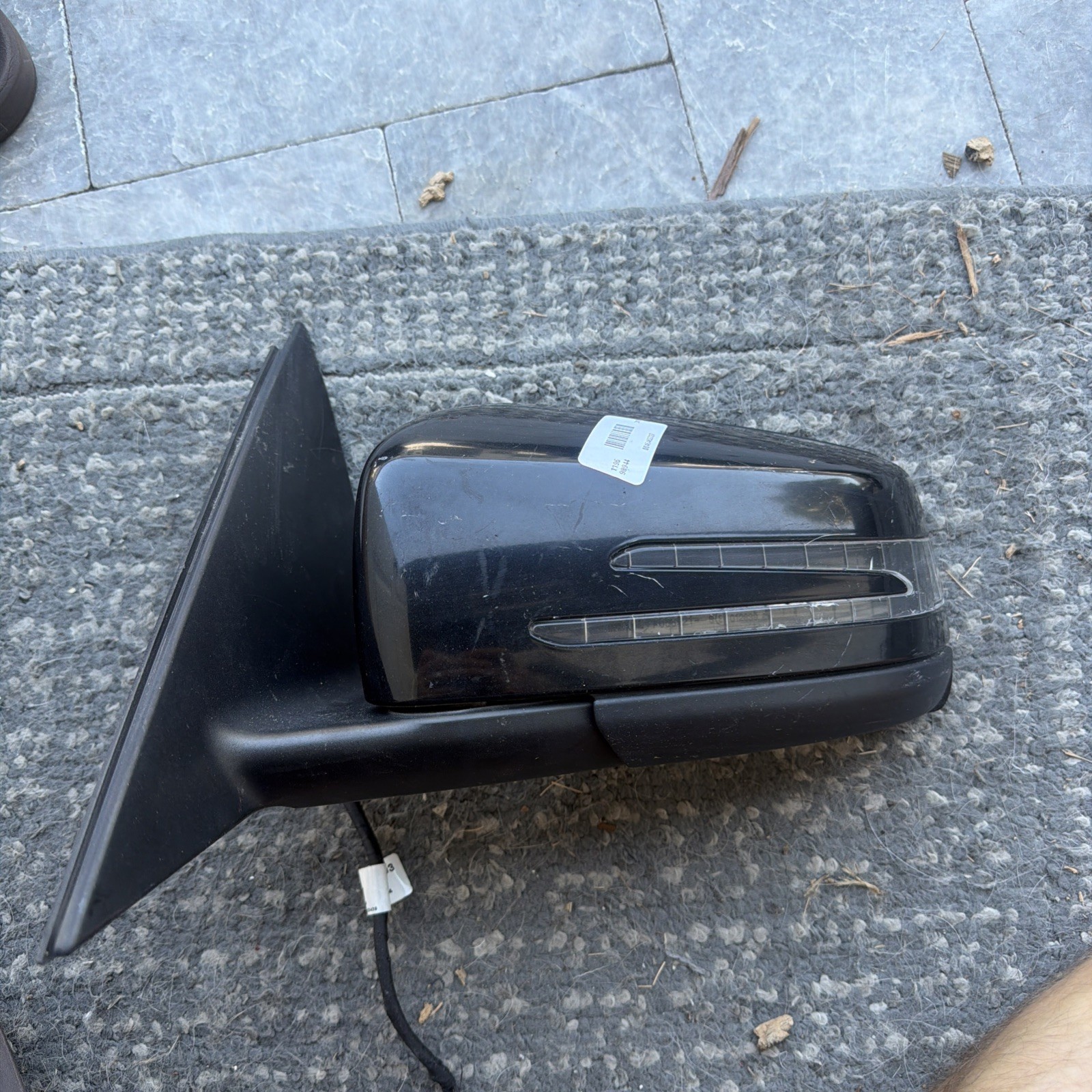 2013 MERCEDES-BENZ C220 AMG SPORT W204 DRIVER LH POWERFOLD WING MIRROR A3160441