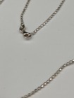 Vtg Sterling Festoon Faceted Bead Chain Necklace, 16" Long — photo 8