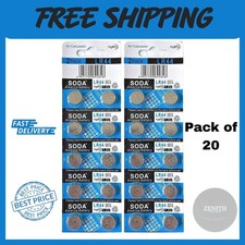 20 pack LR44 L1154F 357 Batteries 1.5V AG13 SR44 A76 Battery Coin Button Cell