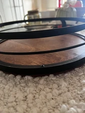 Round Sodden and Metal Tray