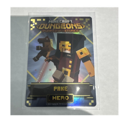 Minecraft Dungeons Arcade Series 5 Pake Hero Card #140 (SEE DESCRIPTION)