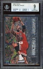 Michael Jordan Card 1996-97 Metal #11 BGS 9