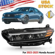 Fits 2023 2024 2025 Honda Accord Sedan Front Left Driver LH Side LED Headlight